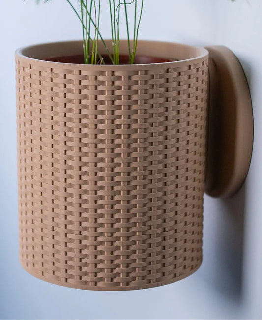 Basketweave Planter