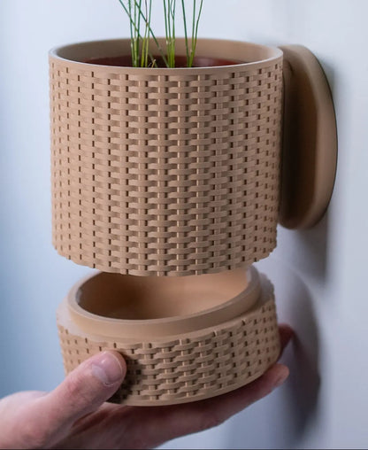 Basketweave Planter